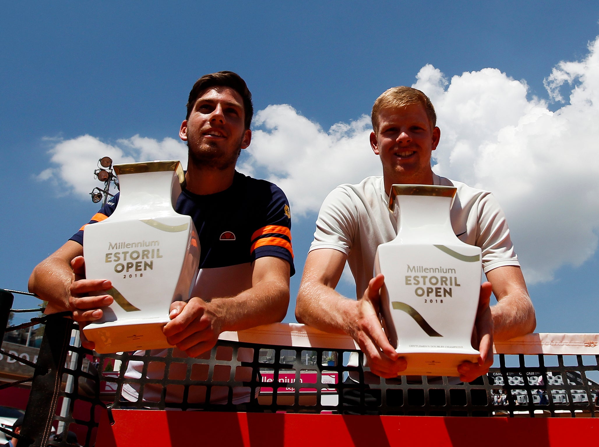 He joined forces with Kyle Edmund to win the doubles title in Estoril