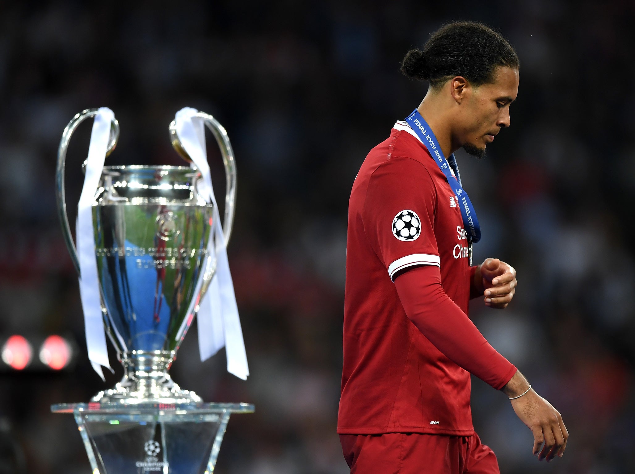 Virgil van Dijk has hit out at the club's critics (Getty )