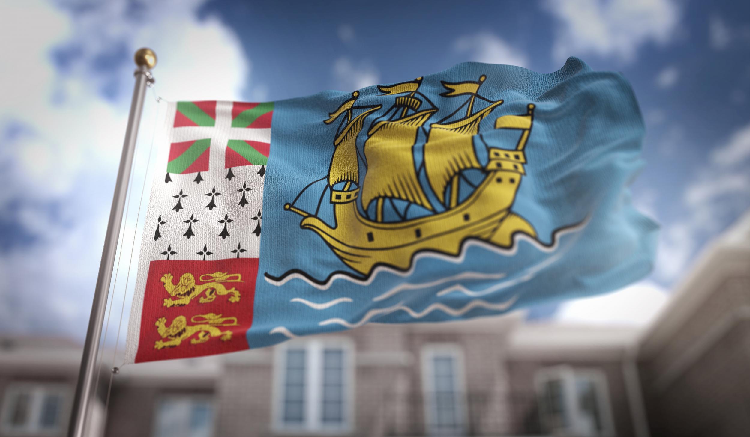 Saint Pierre and Miquelon Flag