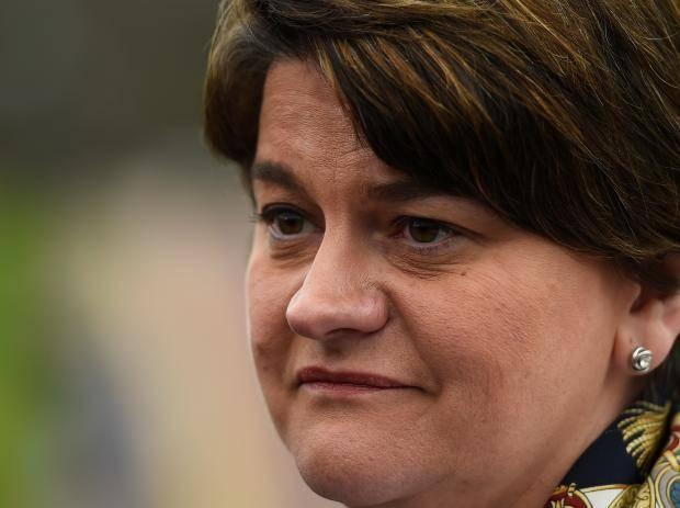 Arlene Foster’s MPs could join with the opposition in bringing down Ms May’s government and either installing Jeremy Corbyn as prime minister or forcing another general election