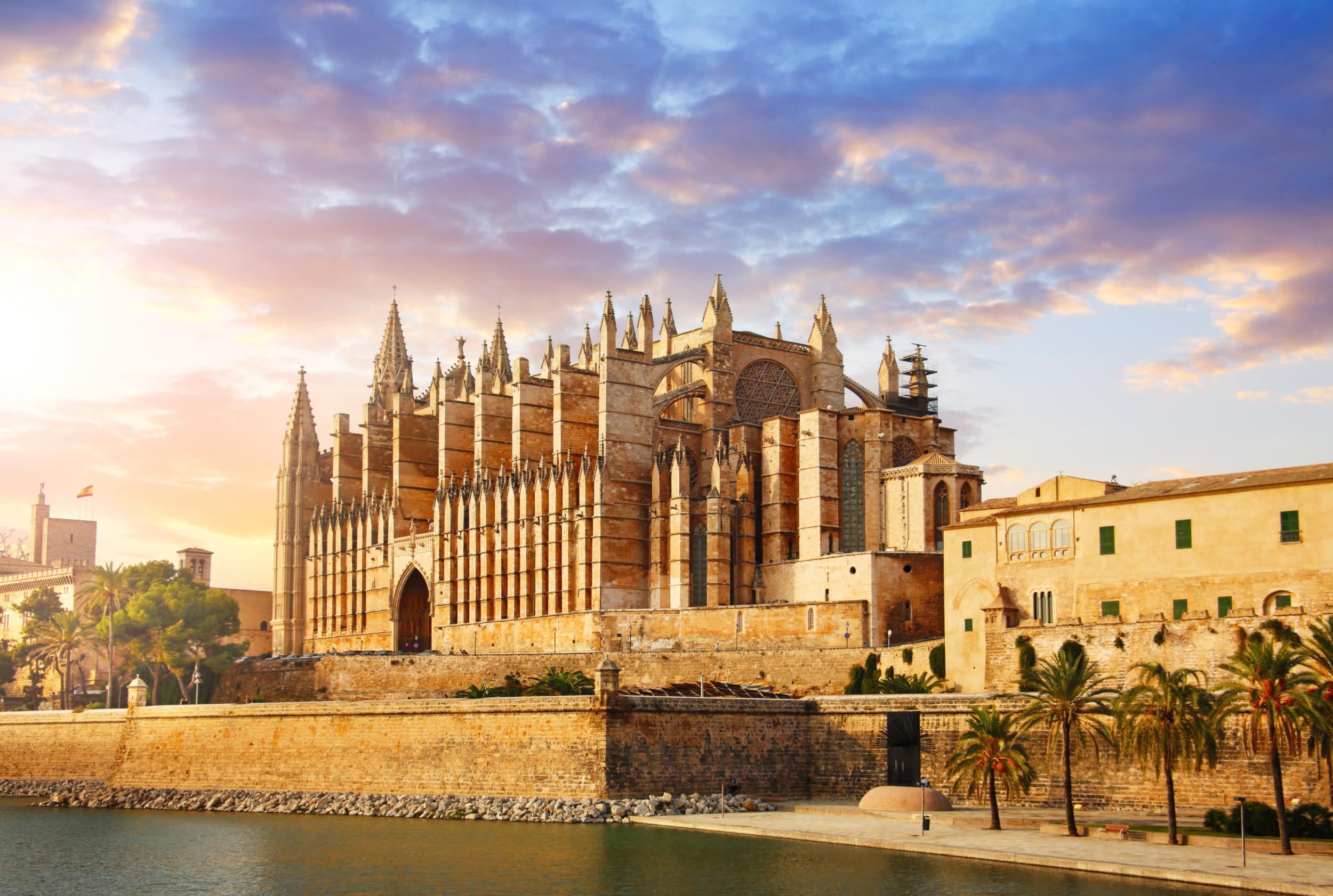 The magnificent Palma cathedral