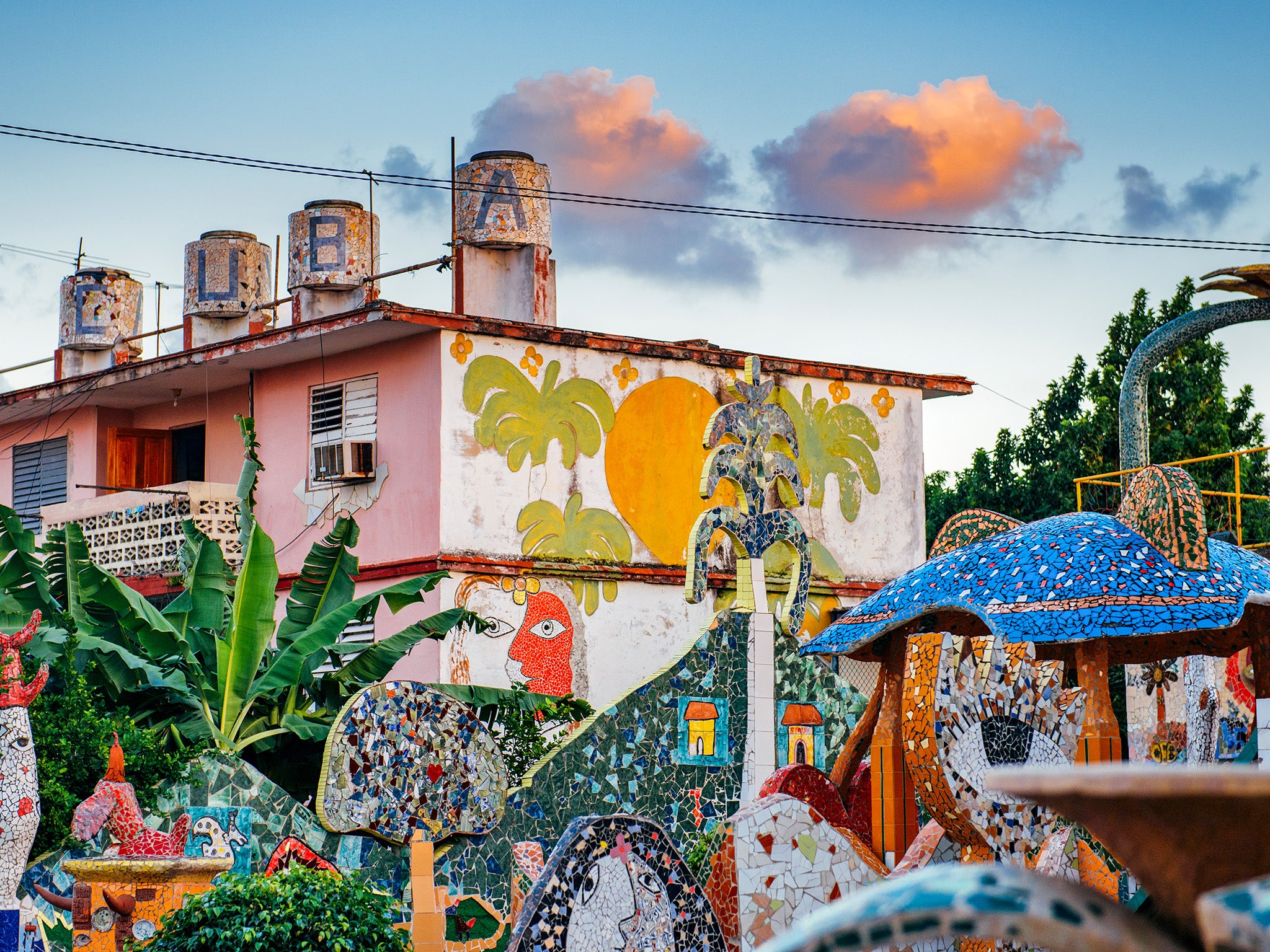 ‘Picasso of Cuba’ Jose Fuster converted his own home into a vibrant art museum