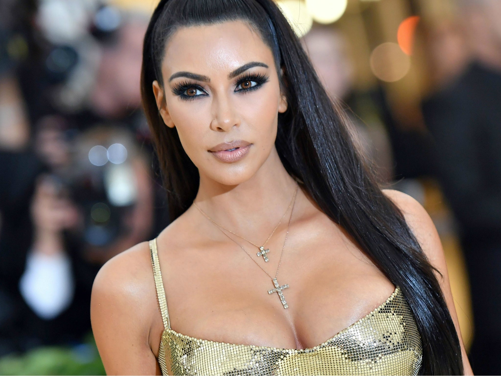 Last year Kim Kardashian West was criticised for advertising appetite-suppressant lollipops (AFP/Getty)