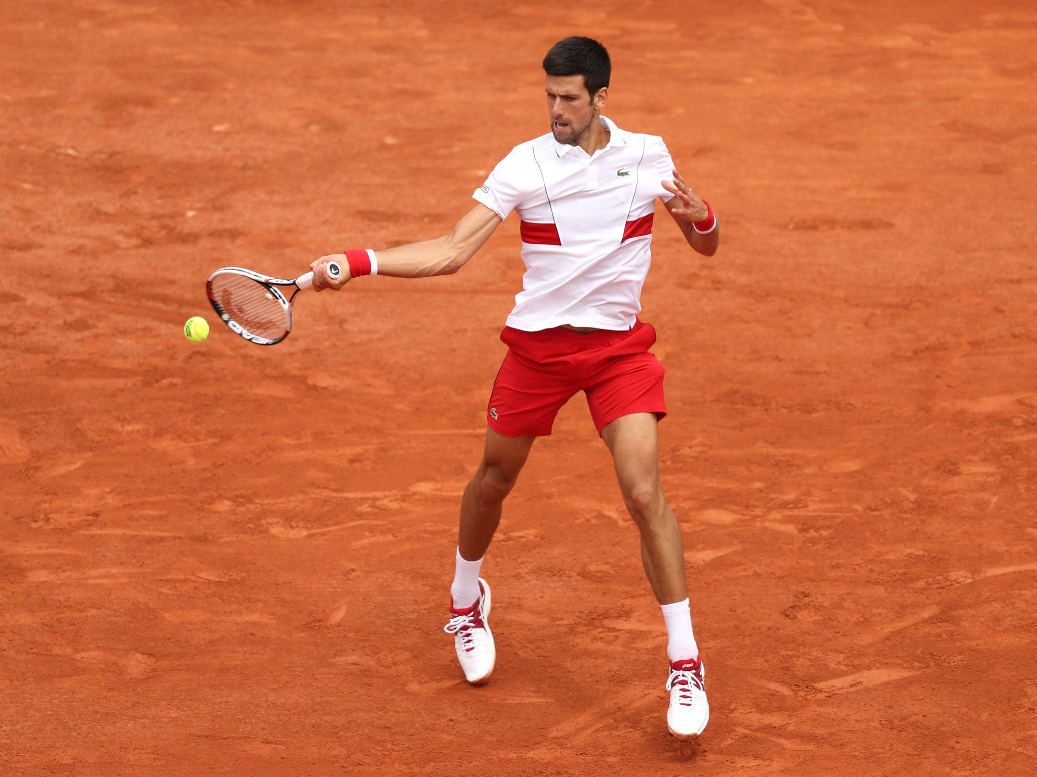 Djokovic is safely through to the third round