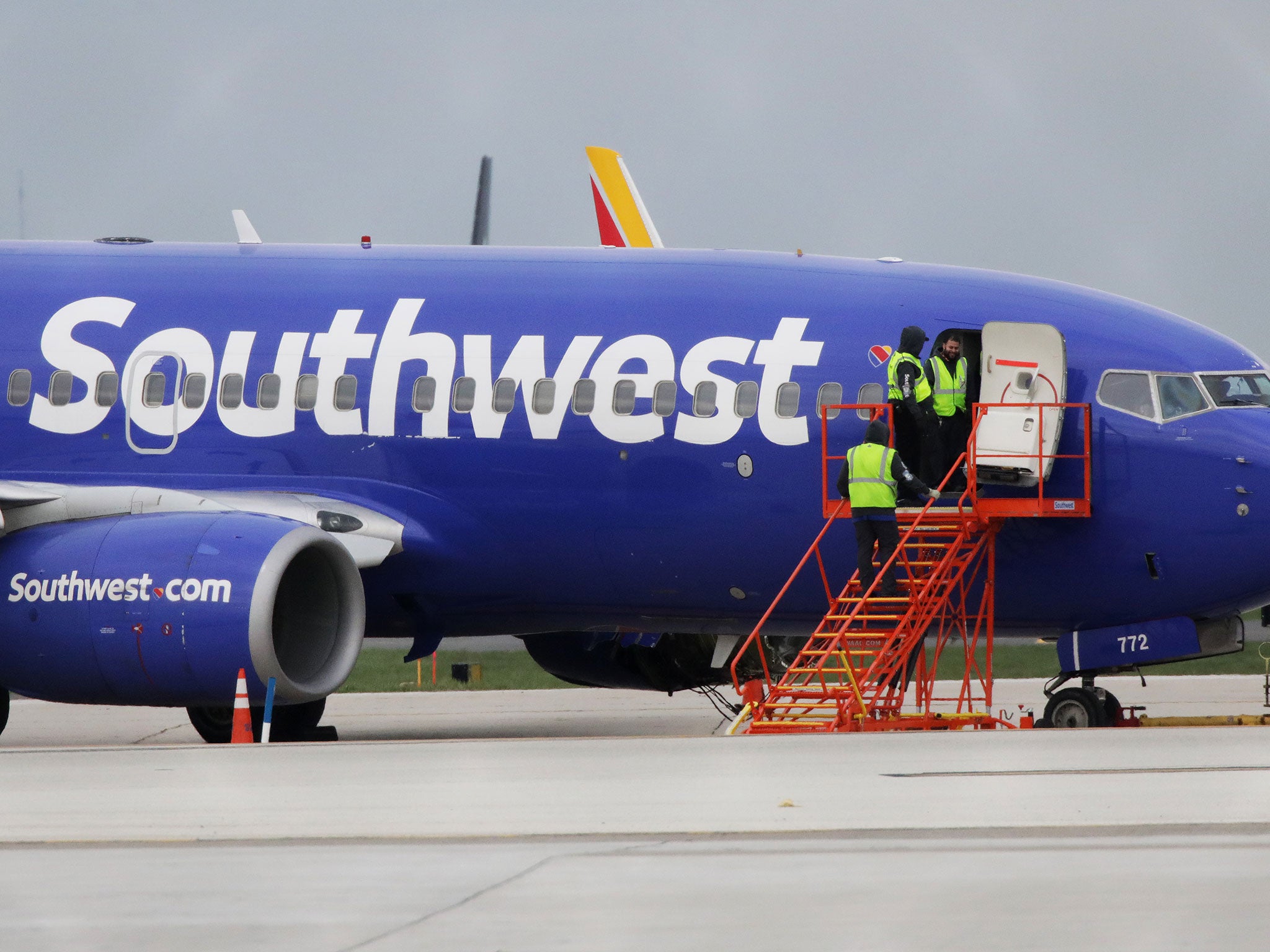 Lindsay Gottlieb was travelling with her fiance, Patrick Martin, the boy's father, who is black