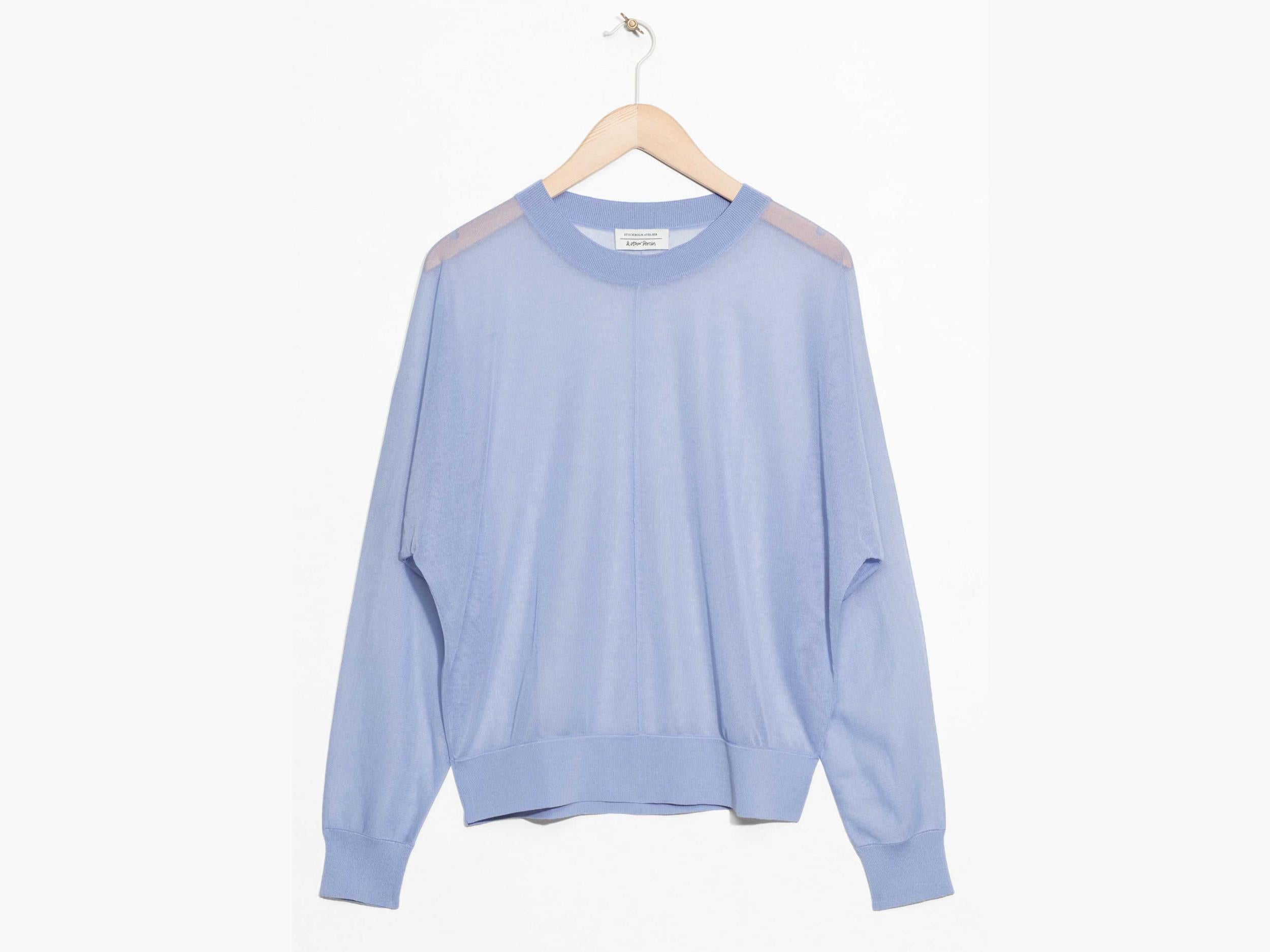 Sheer Knit Top, £45, & Other Stories