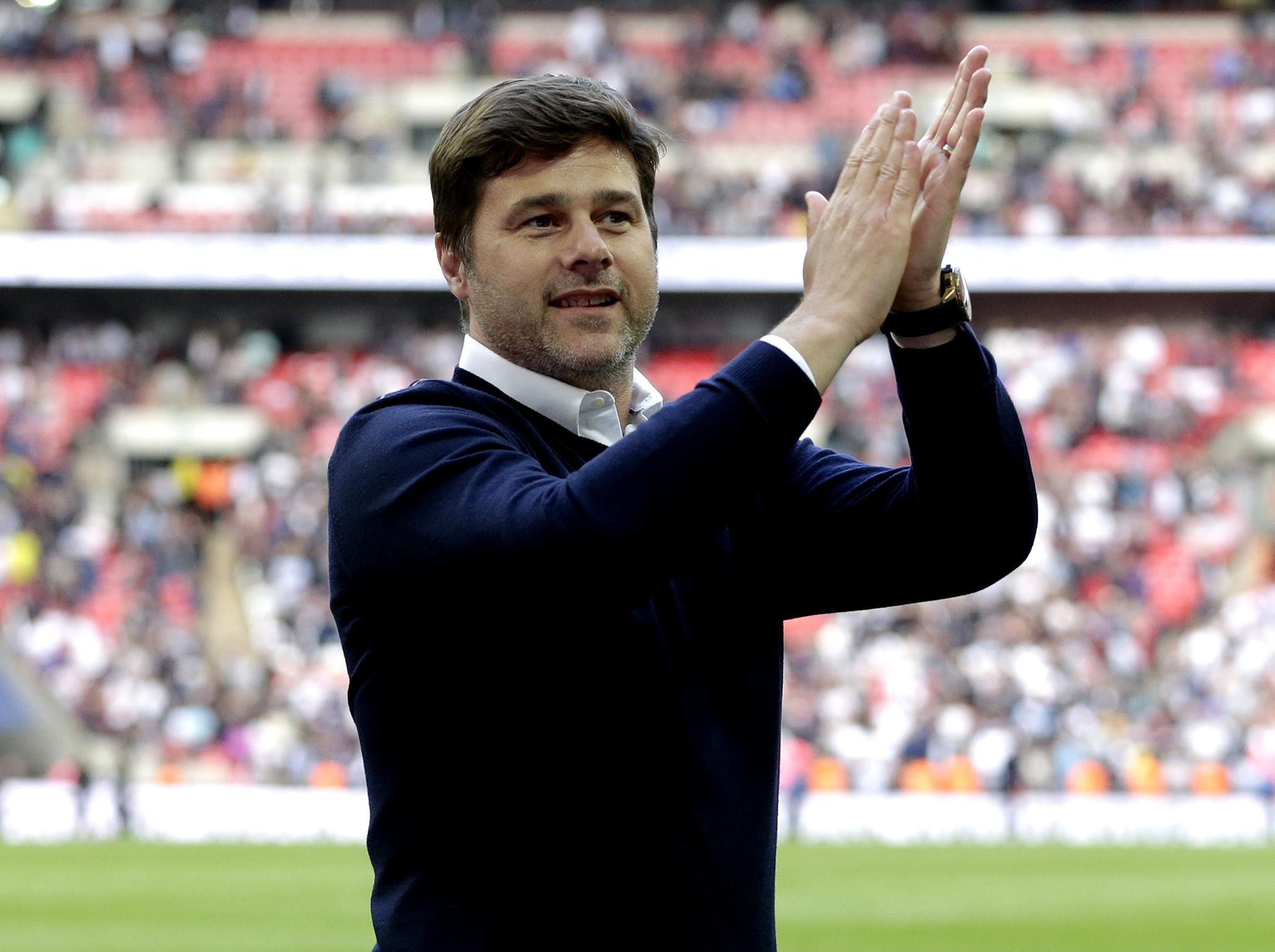 Pochettino only signed a new deal at Tottenham a week ago