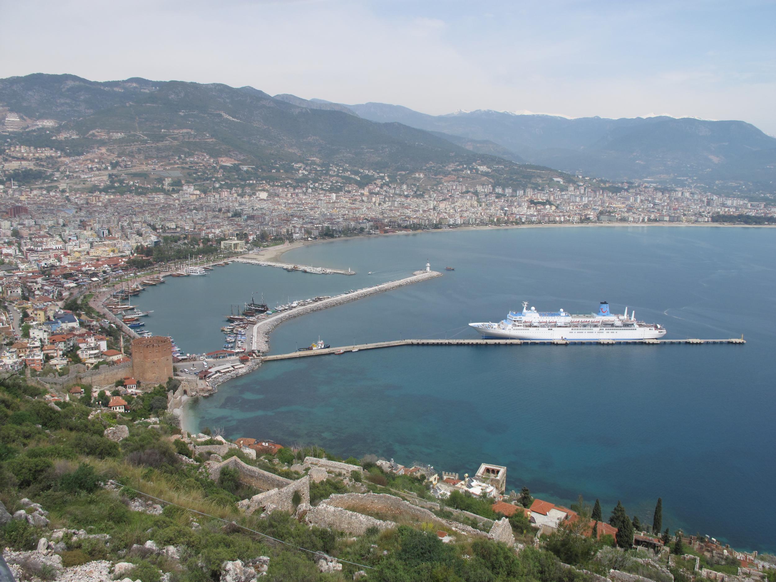 Worth a journey: The resort of Alanya, near Antalya in southern Turkey