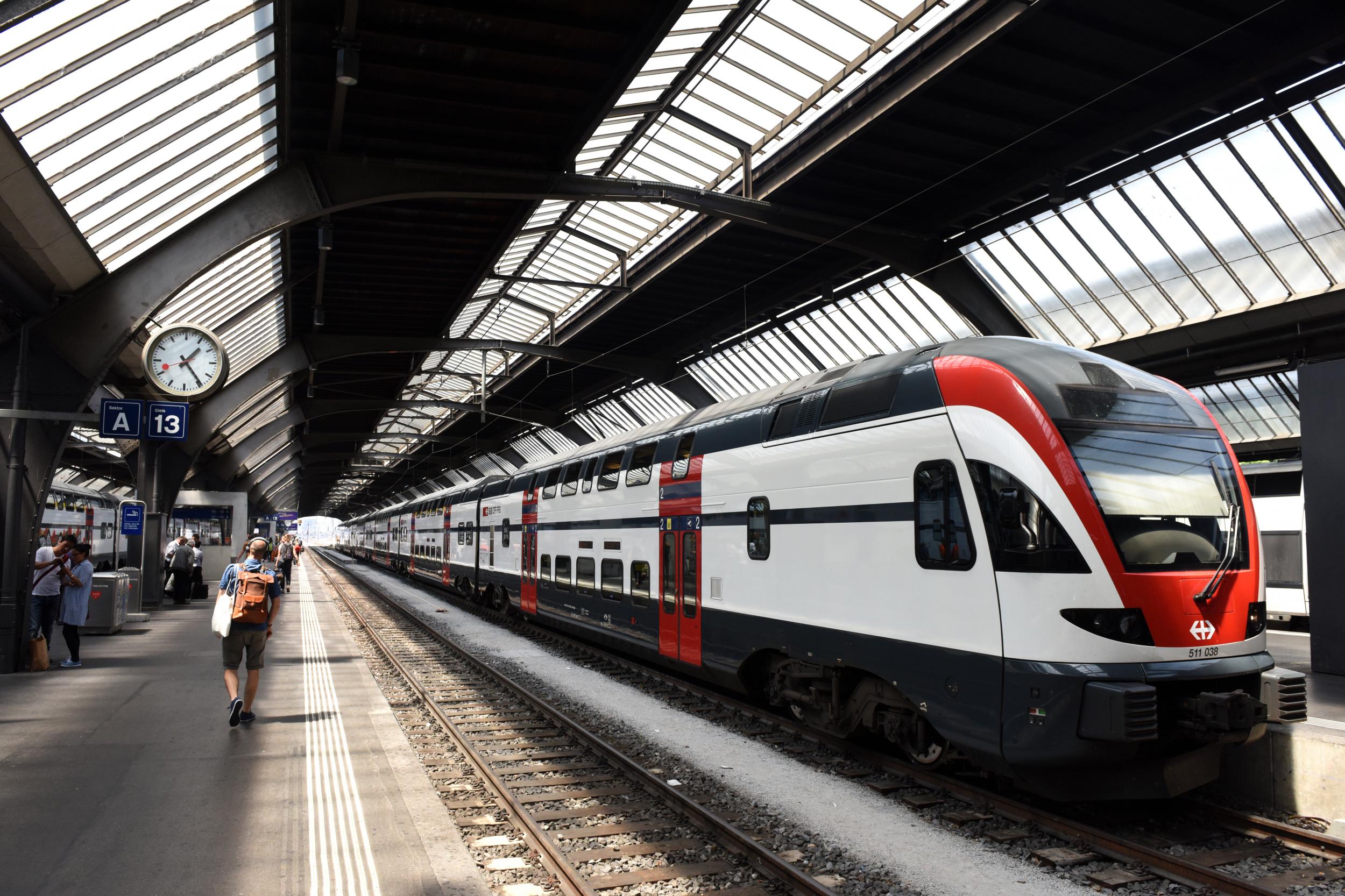 Swiss Federal Railway train