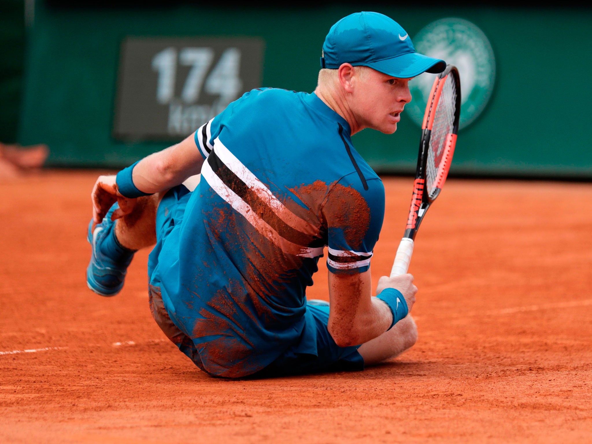 The British number one is out at Roland Garros