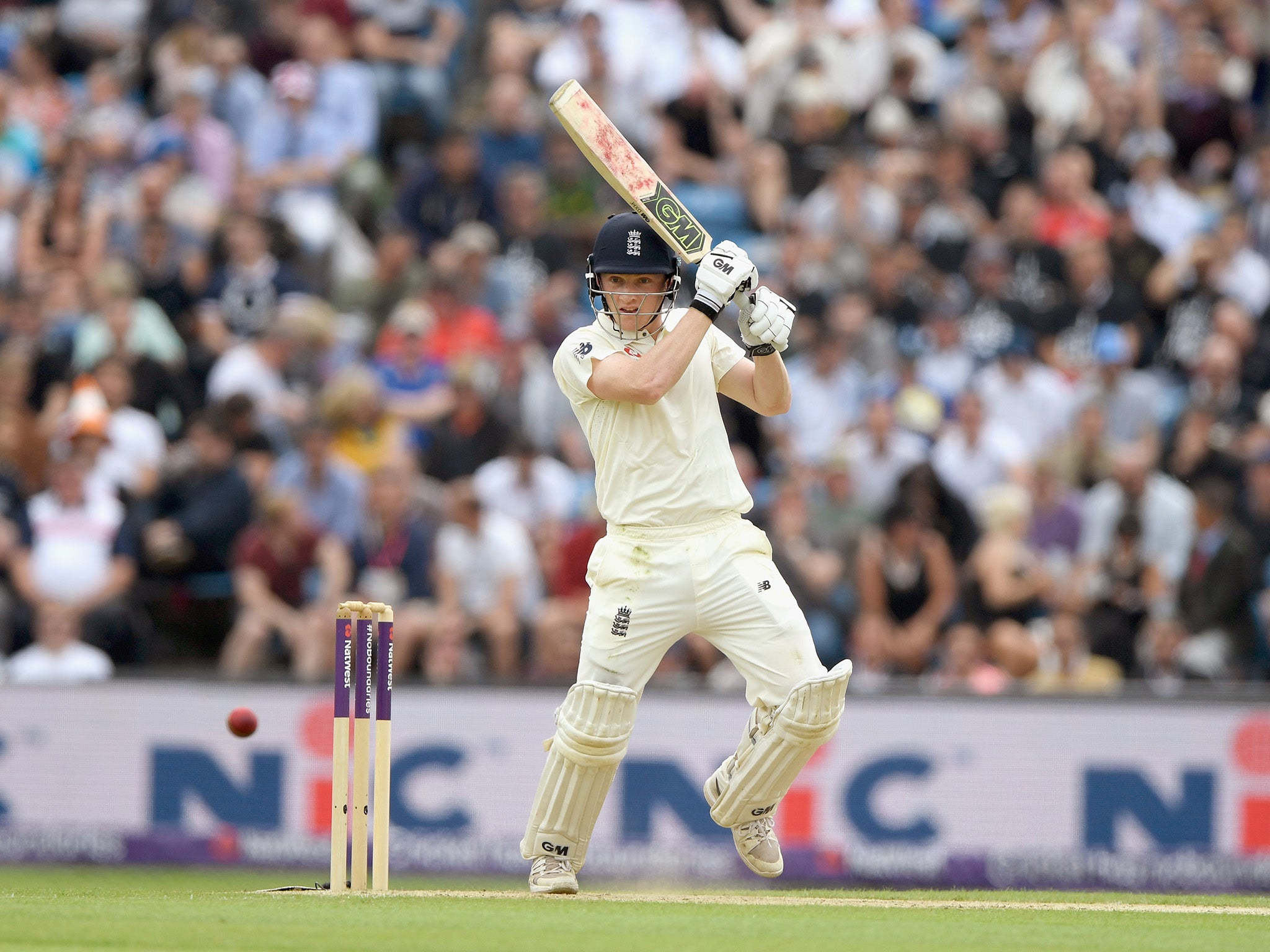 Bess also impressed with the bat for England