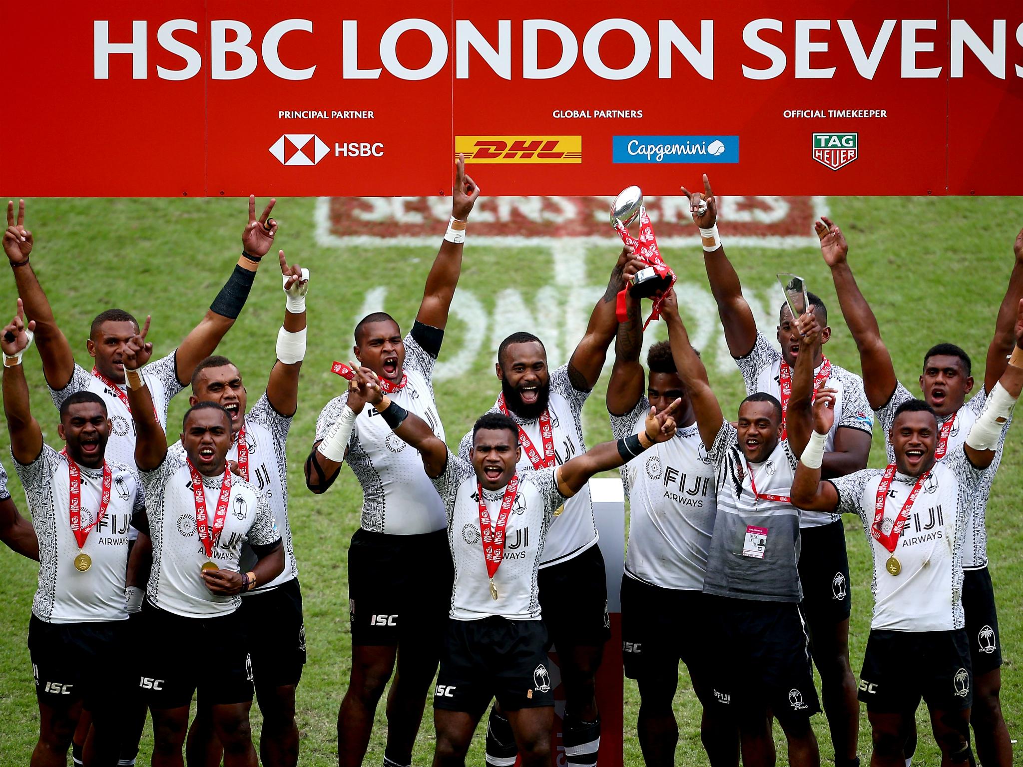 Fiji won the London Sevens at Twickenham