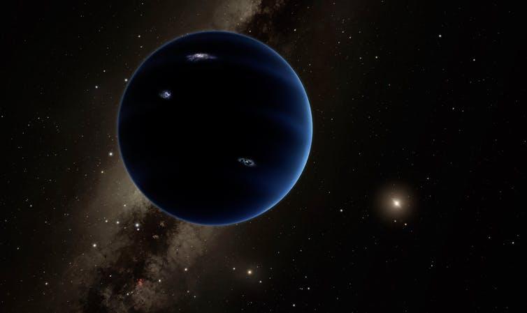 Artist’s concept of Planet Nine.