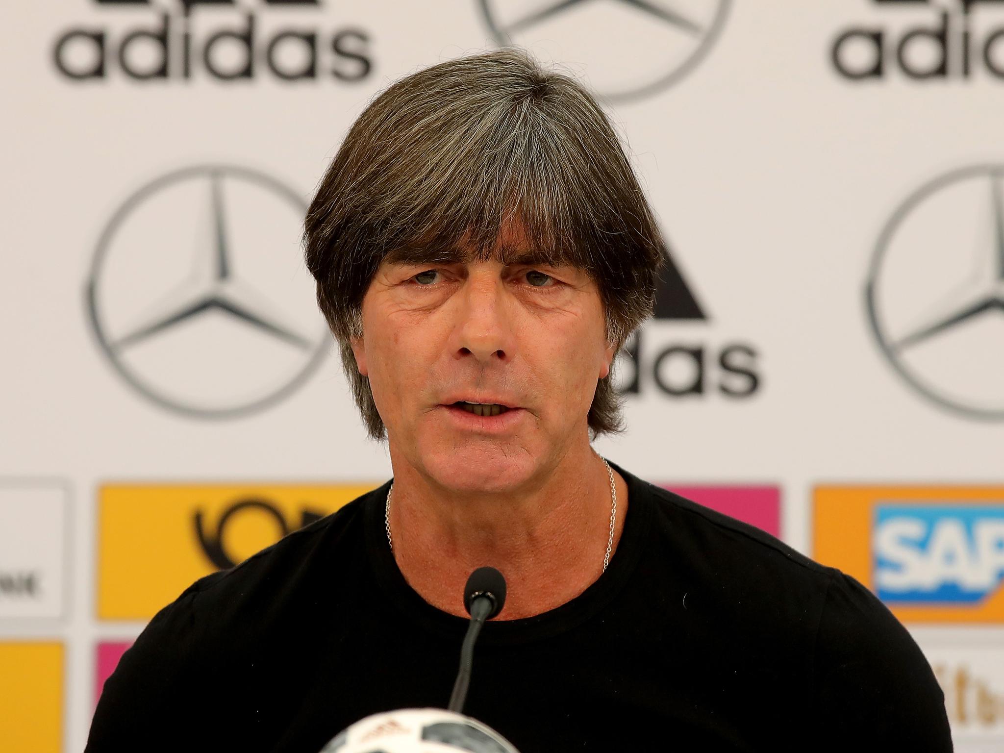 Joachim Low has left Leroy Sane out of his 23-man Germany squad for the World Cup