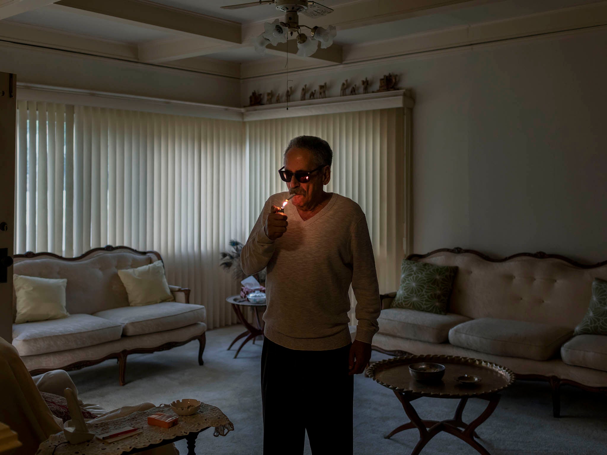 Munir has dedicated his life to his brother Sirhan (Philip Cheung/Washington Post)