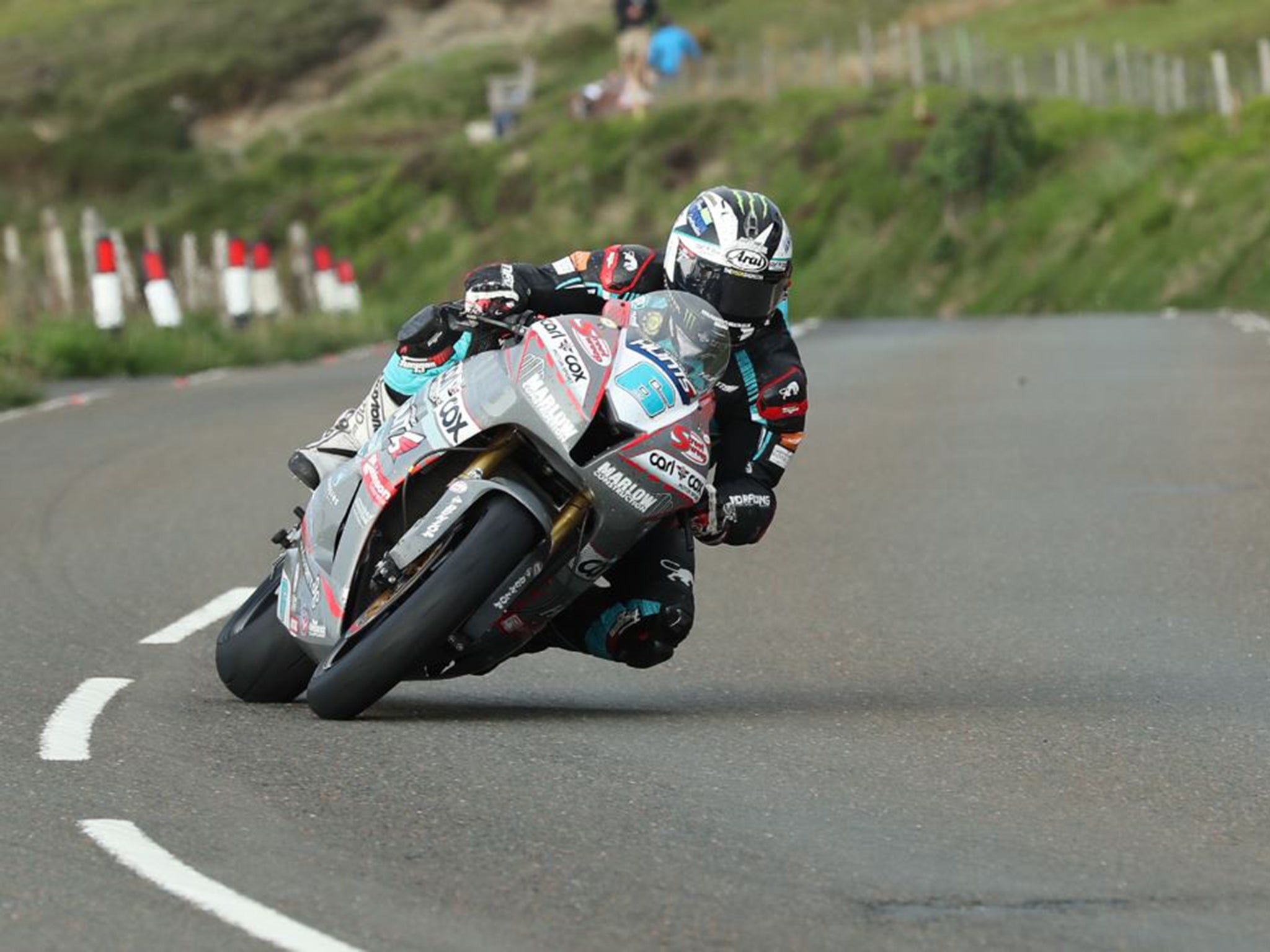 Michael Dunlop claimed his second victory of the 2018 Isle of Man TT in the first Supersport race