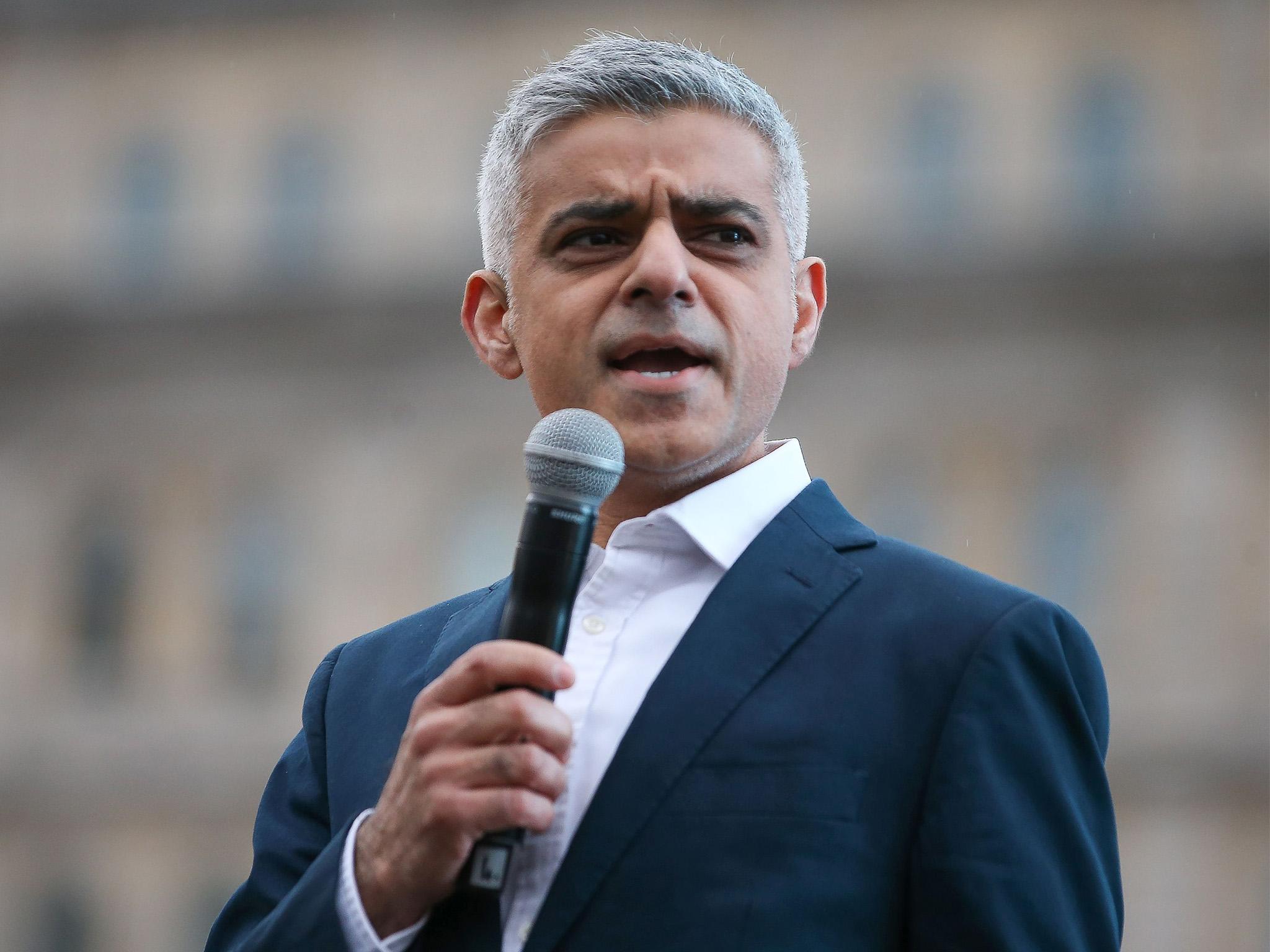 Sadiq Khan said statutory youth services would 'help young people turn away from criminal activity'