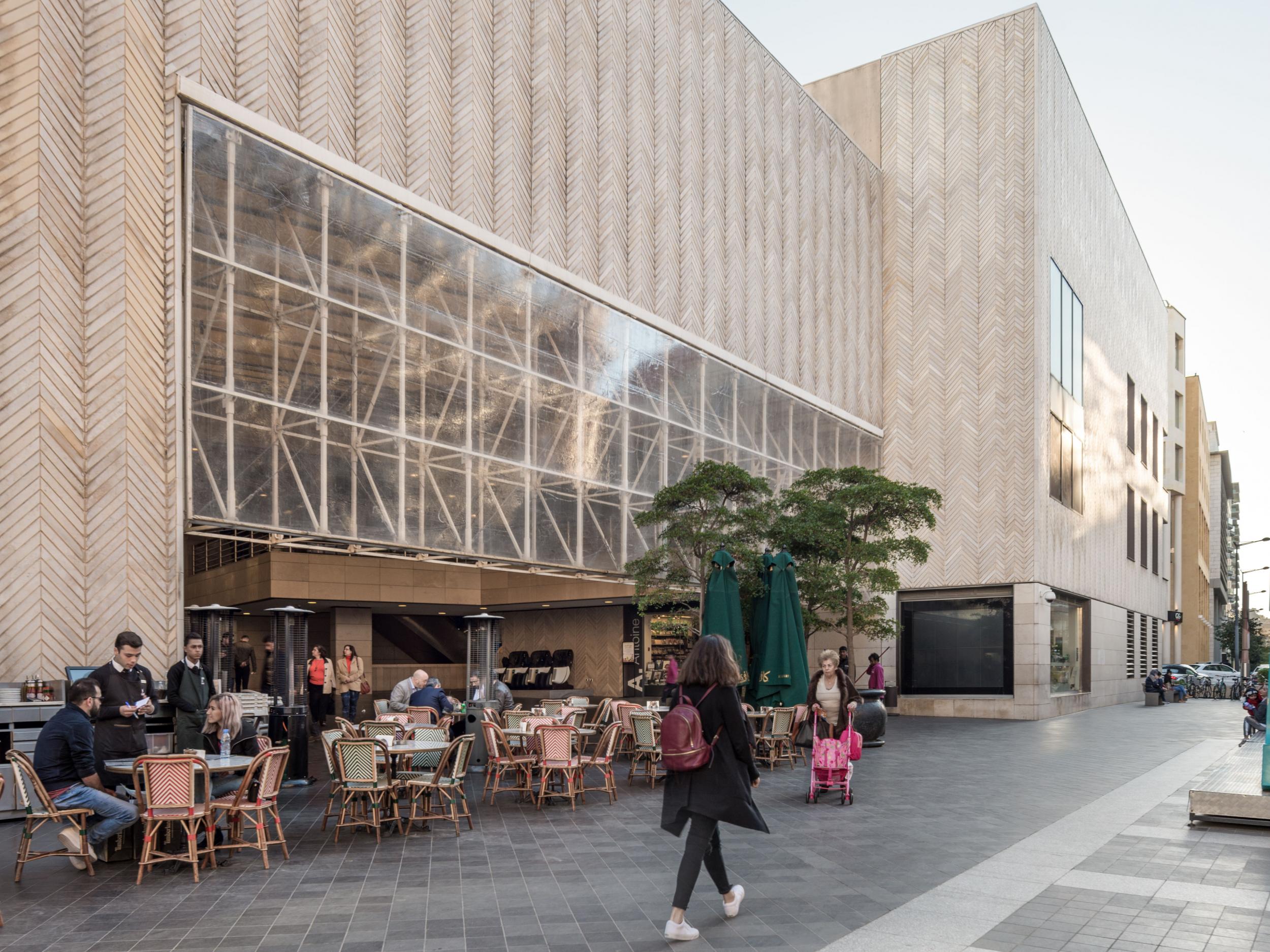 The city’s historic souk was destroyed during the Lebanese Civil War