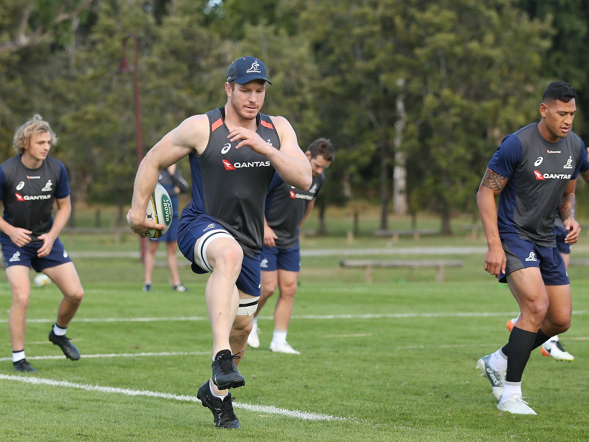 David Pocock starts at blindside flanker against Ireland with Caleb Timu at No 8