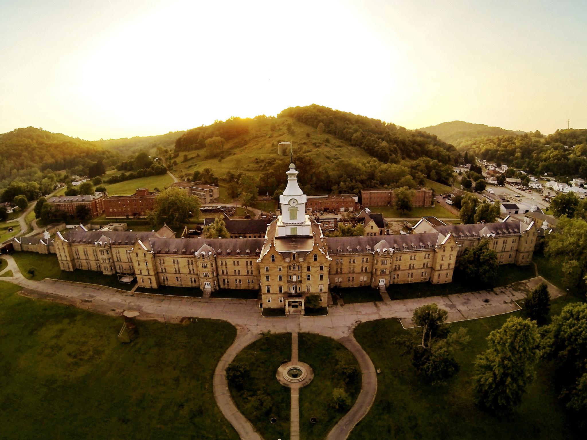 The impressive Trans-Allegheny Lunatic Asylum in Weston, W.Va., is a National Historic Landmark