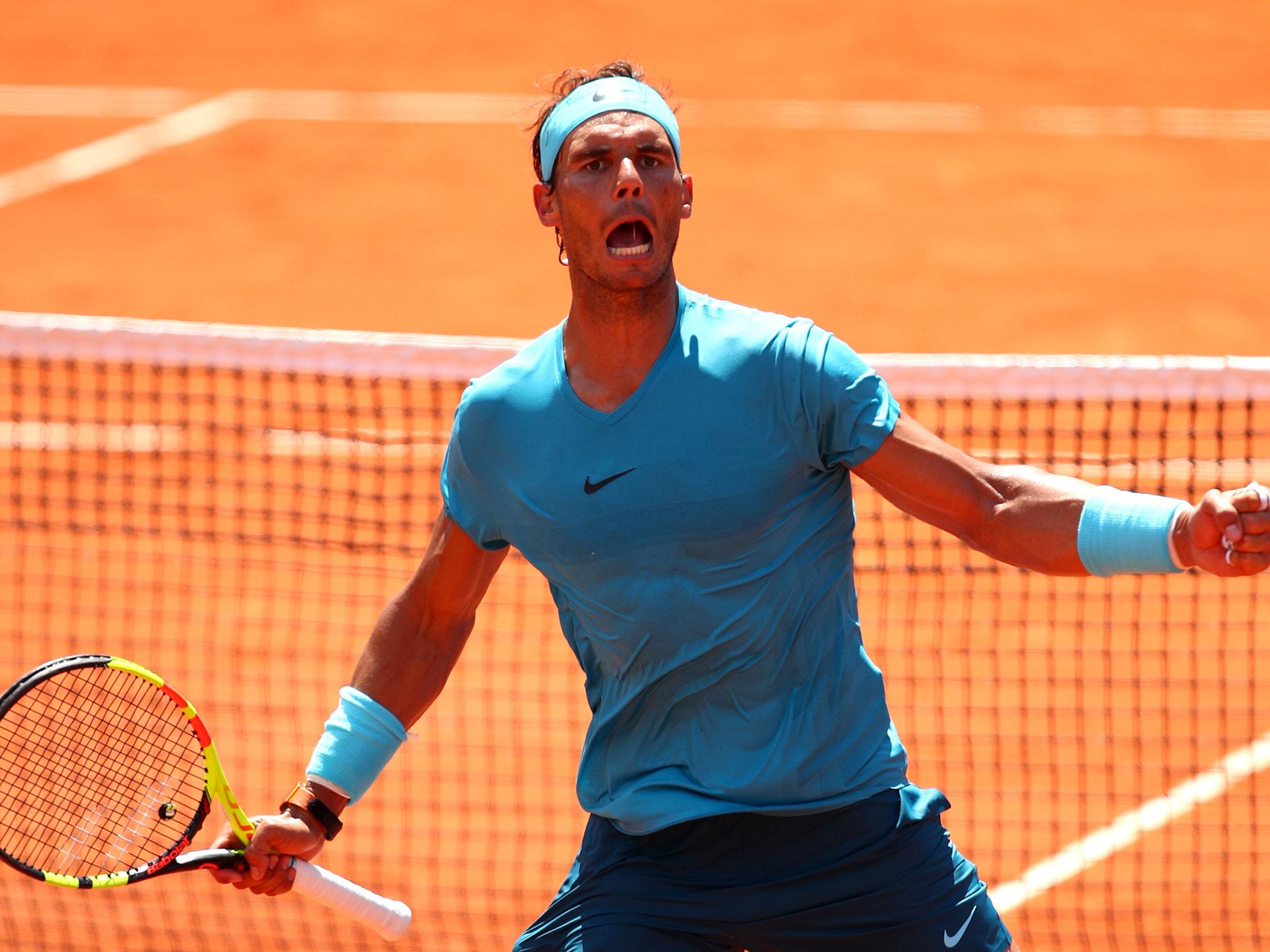 Nadal is through to the last four at Roland Garros