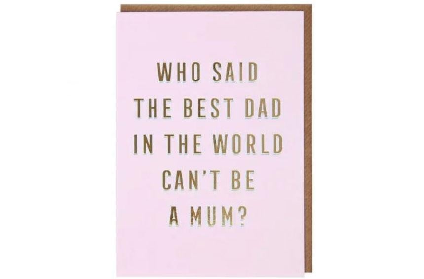 Paperchase created cards for single mums for Father's Day