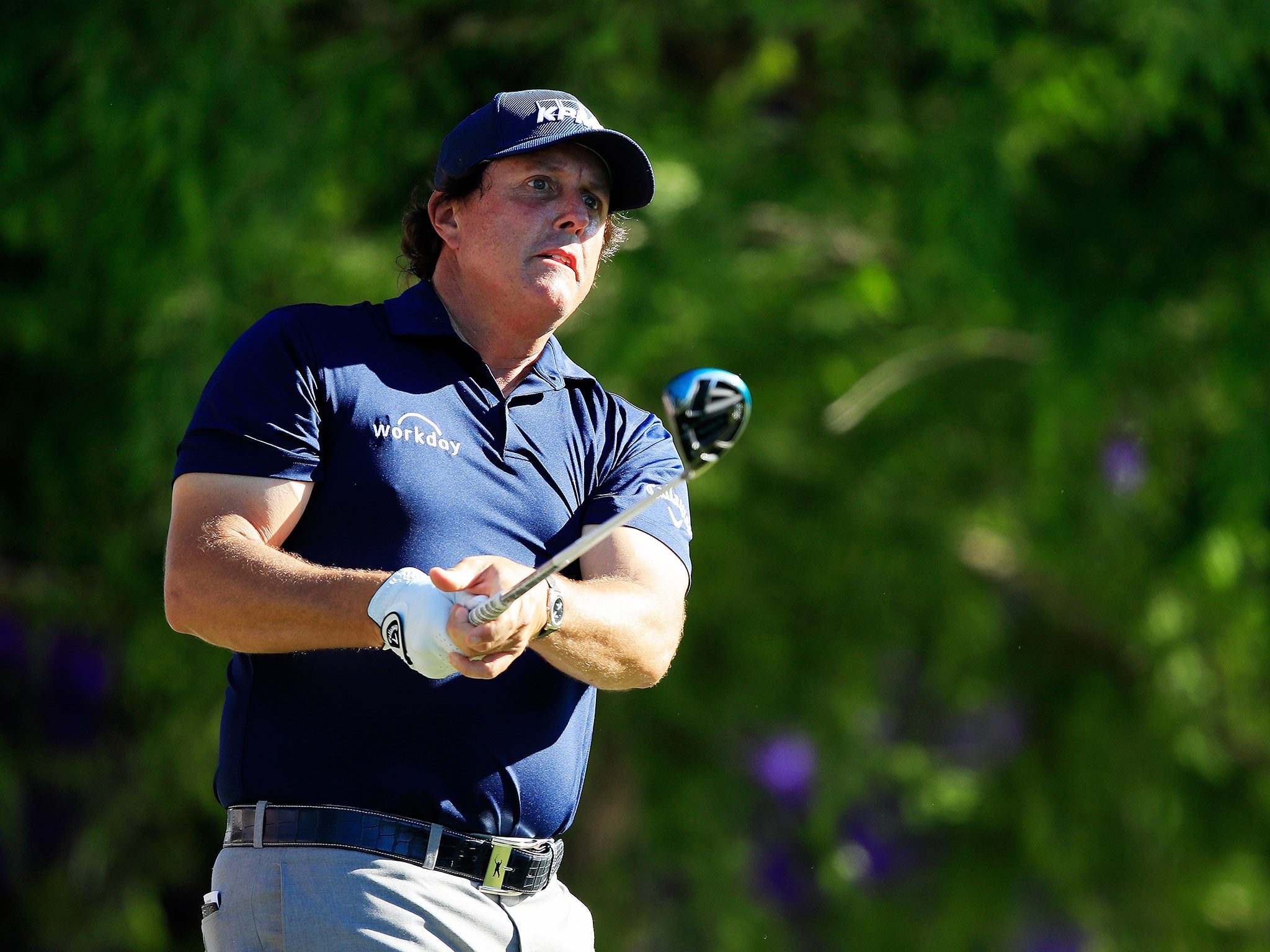 Mickelson was satisfied after round one