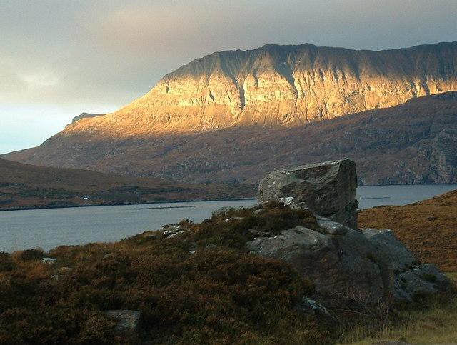 Ardmair Bay, near where the diving incident occurred. Tom Pennington