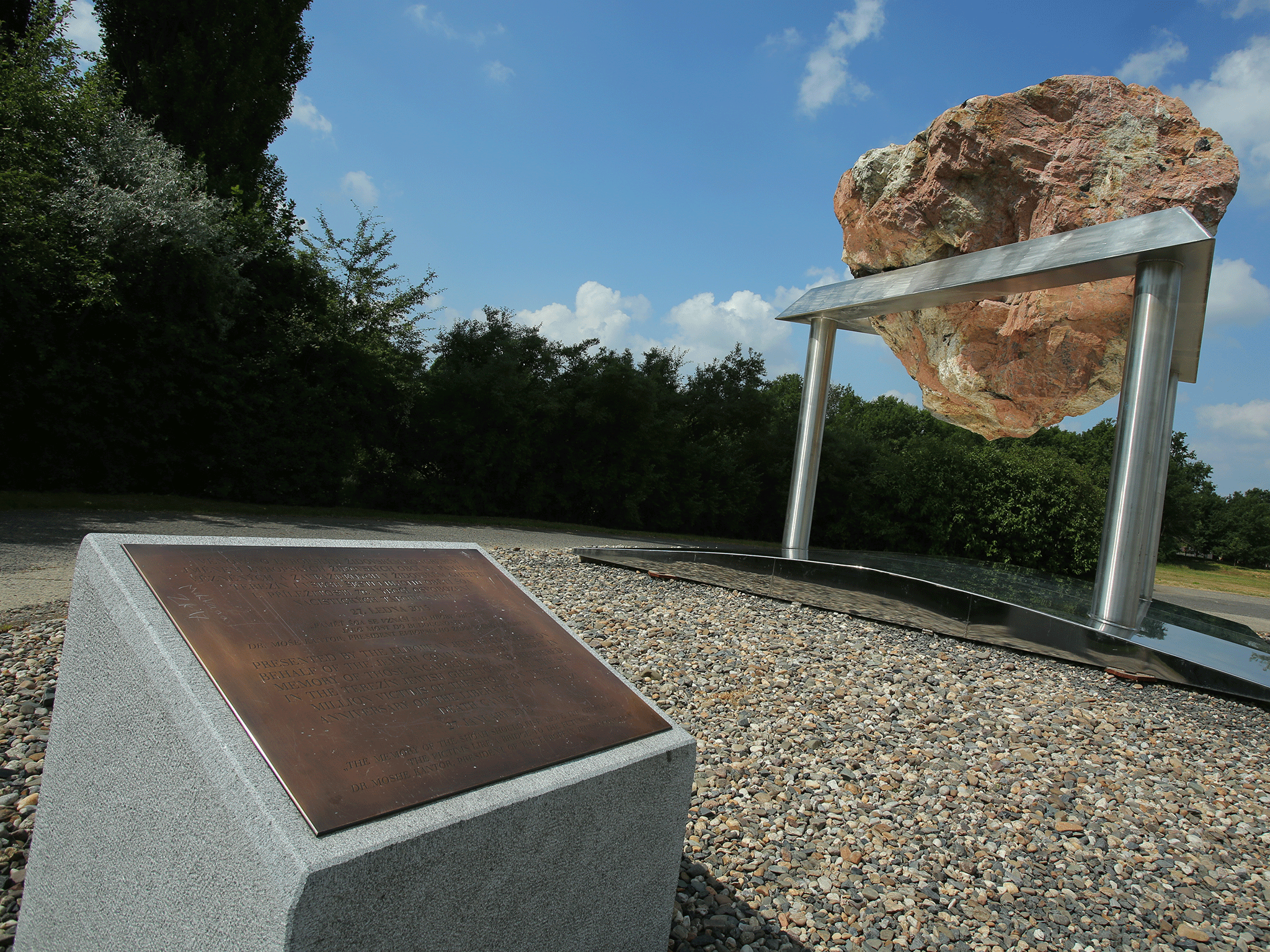 The Holocaust memorial in Terezin, Czech Republic (Ondrej Besperat)