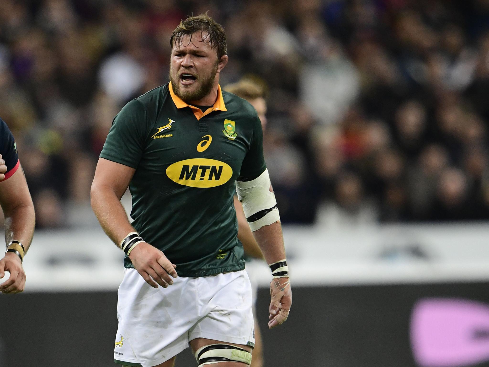 Duane Vermeulen will win his 50th cap
