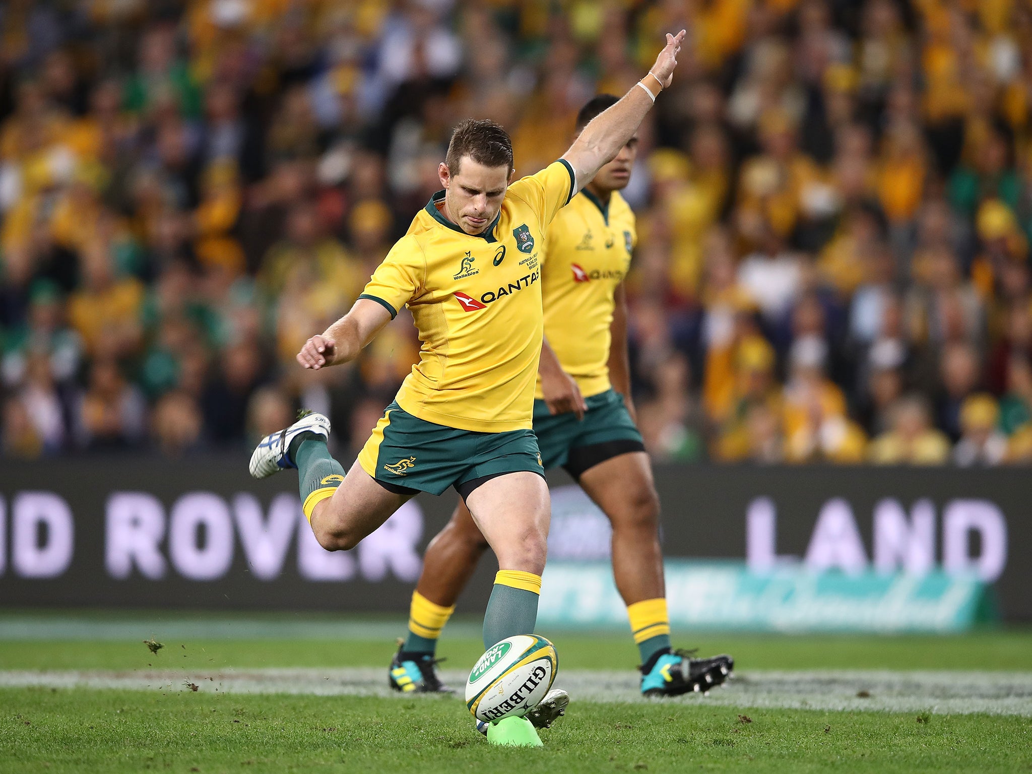 Bernard Foley recorded a personal haul of 13 points to beat Ireland