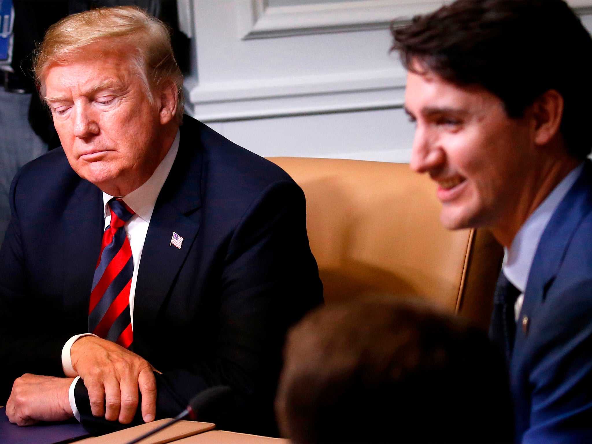 The trade dispute between the US and Canada has escalated following the G7 summit