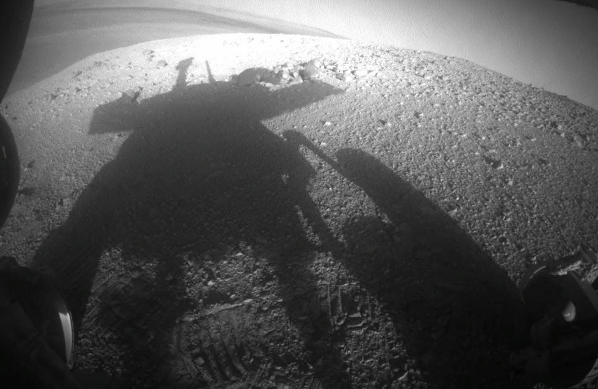 The Opportunity rover is currently in trouble on the surface of Mars as a massive dust storm has blocked its solar panels