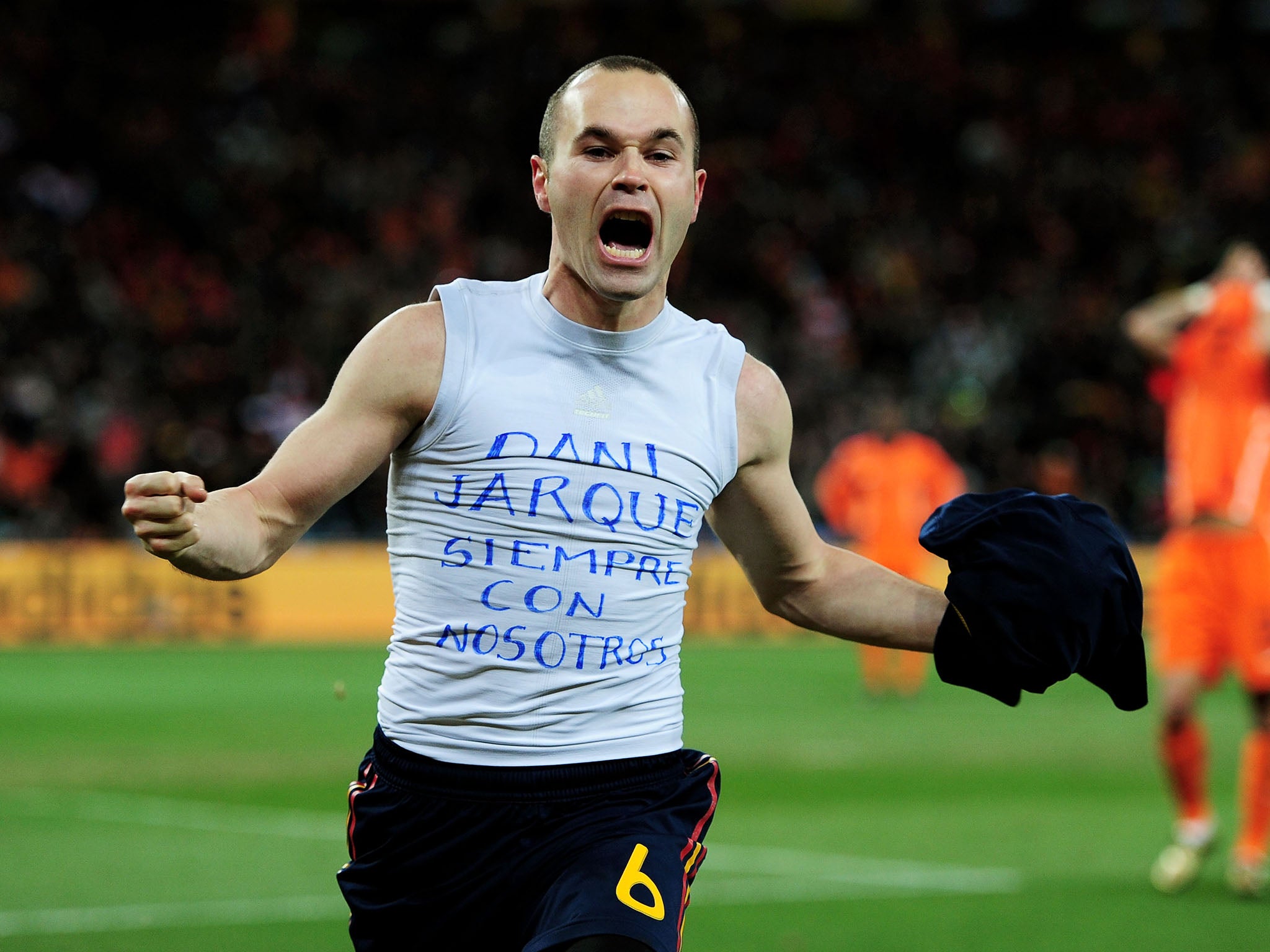 Andres Iniesta’s historic goal won the first ever African World Cup