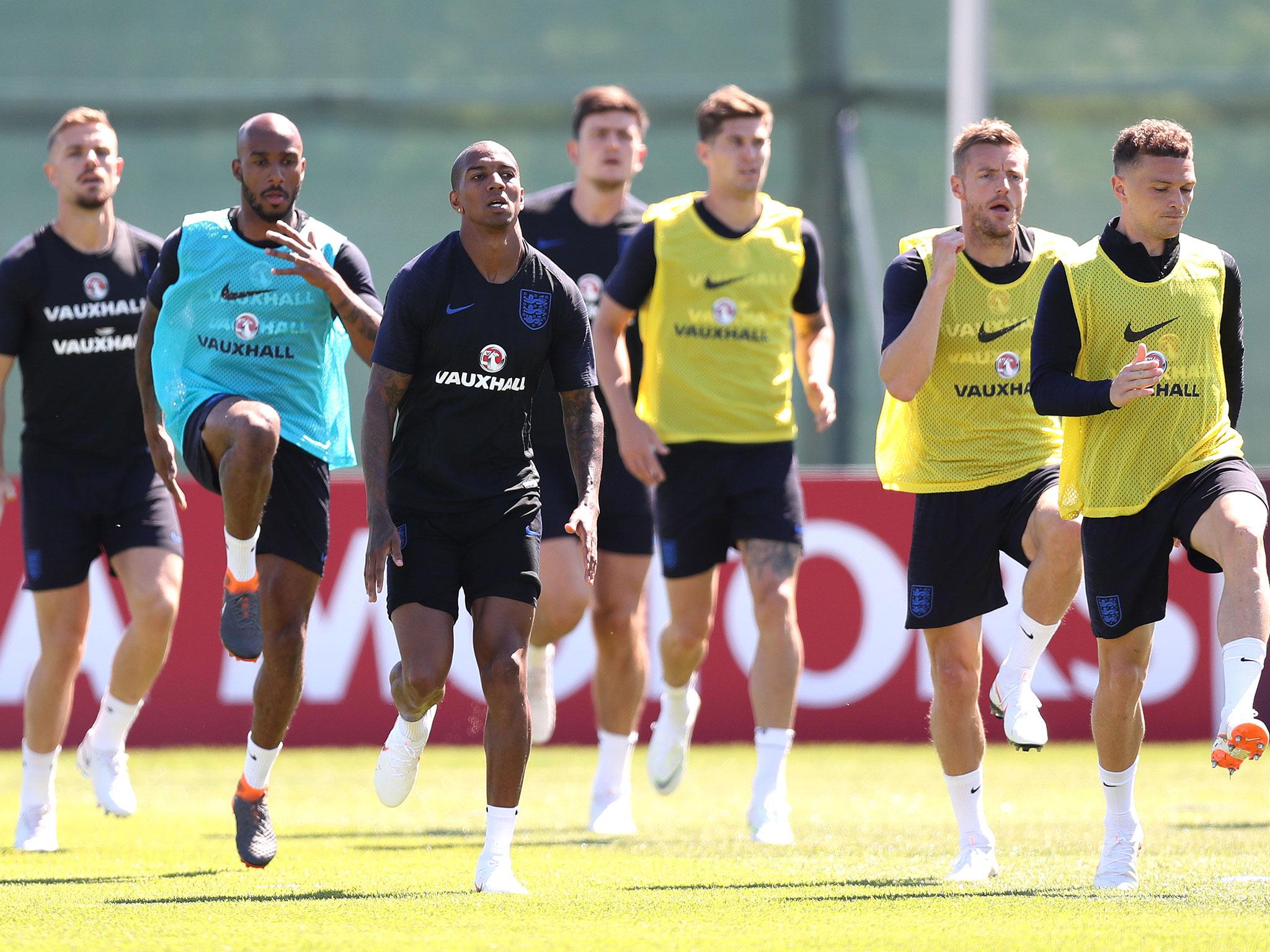 England are readying themselves at their training base in Repino