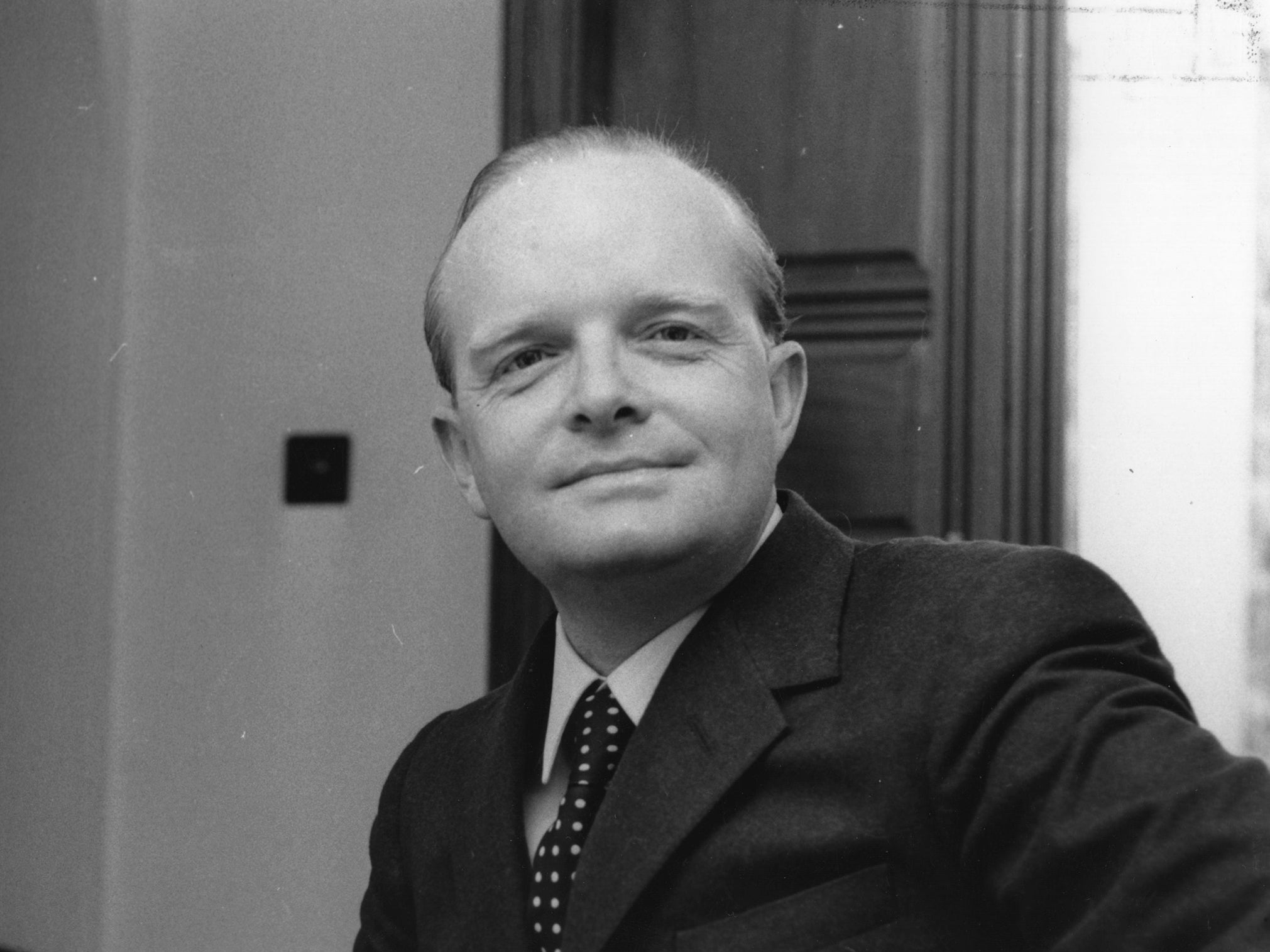 The American author Truman Capote, who is considered one of the most influential figures in true crime writing