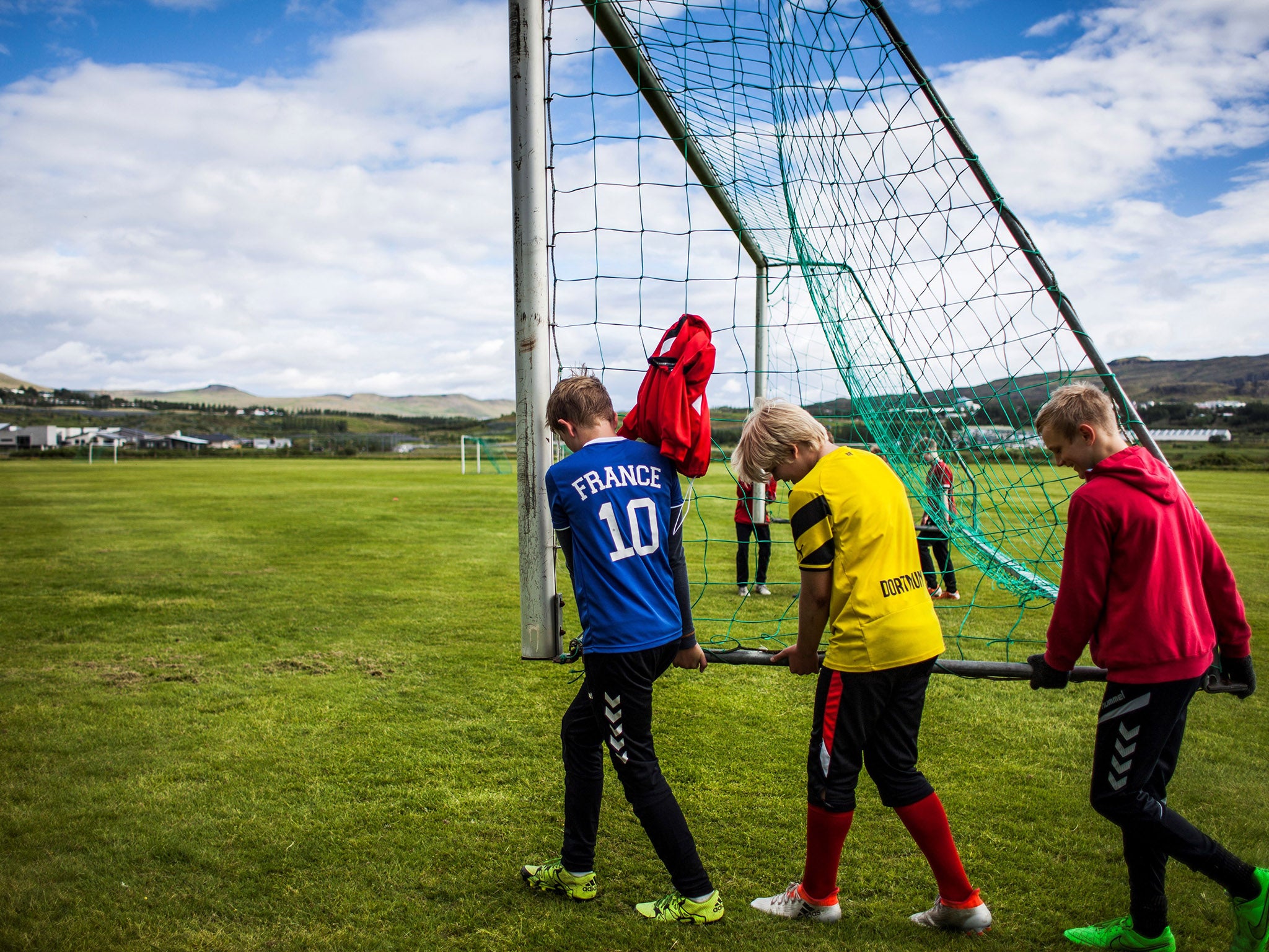 Icelandic football is benefiting from increased investments in football made at the turn of the millennium