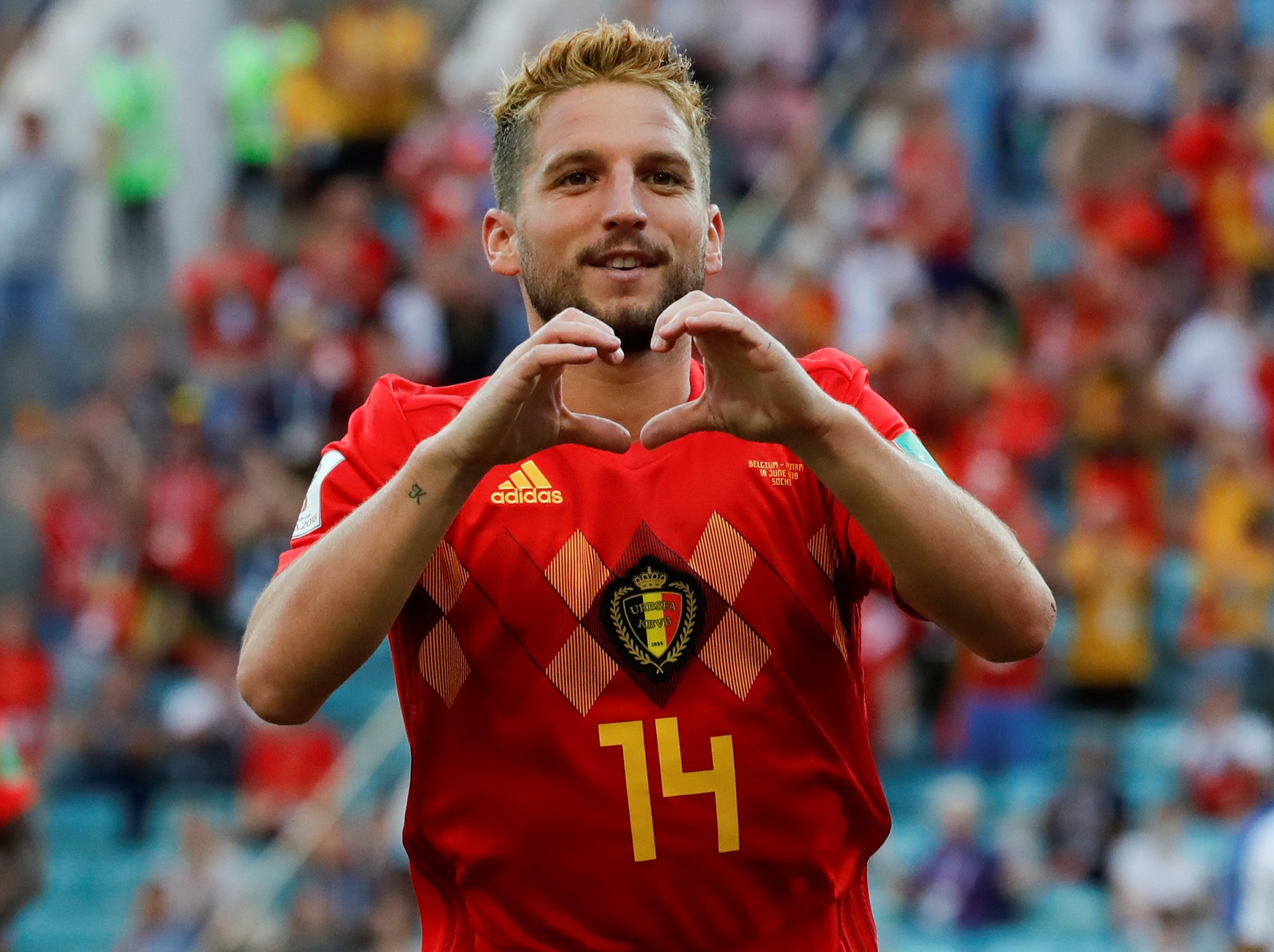 Dries Mertens opened the scoring with a fine volley