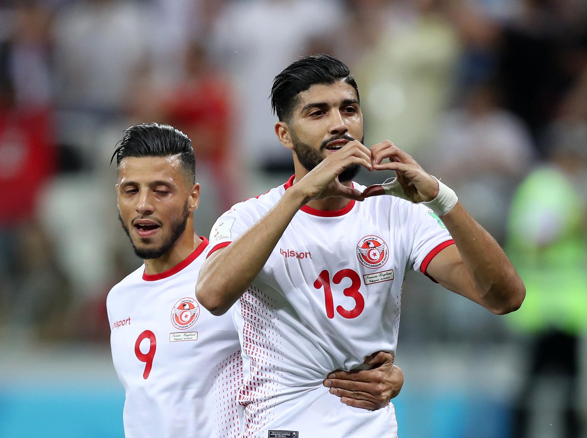 Tunisia hit back from the penalty spot