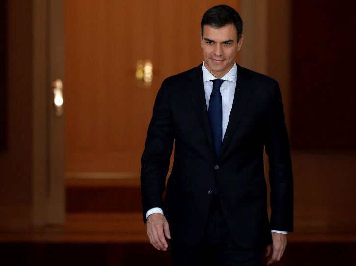 Spanish PM Pedro Sanchez