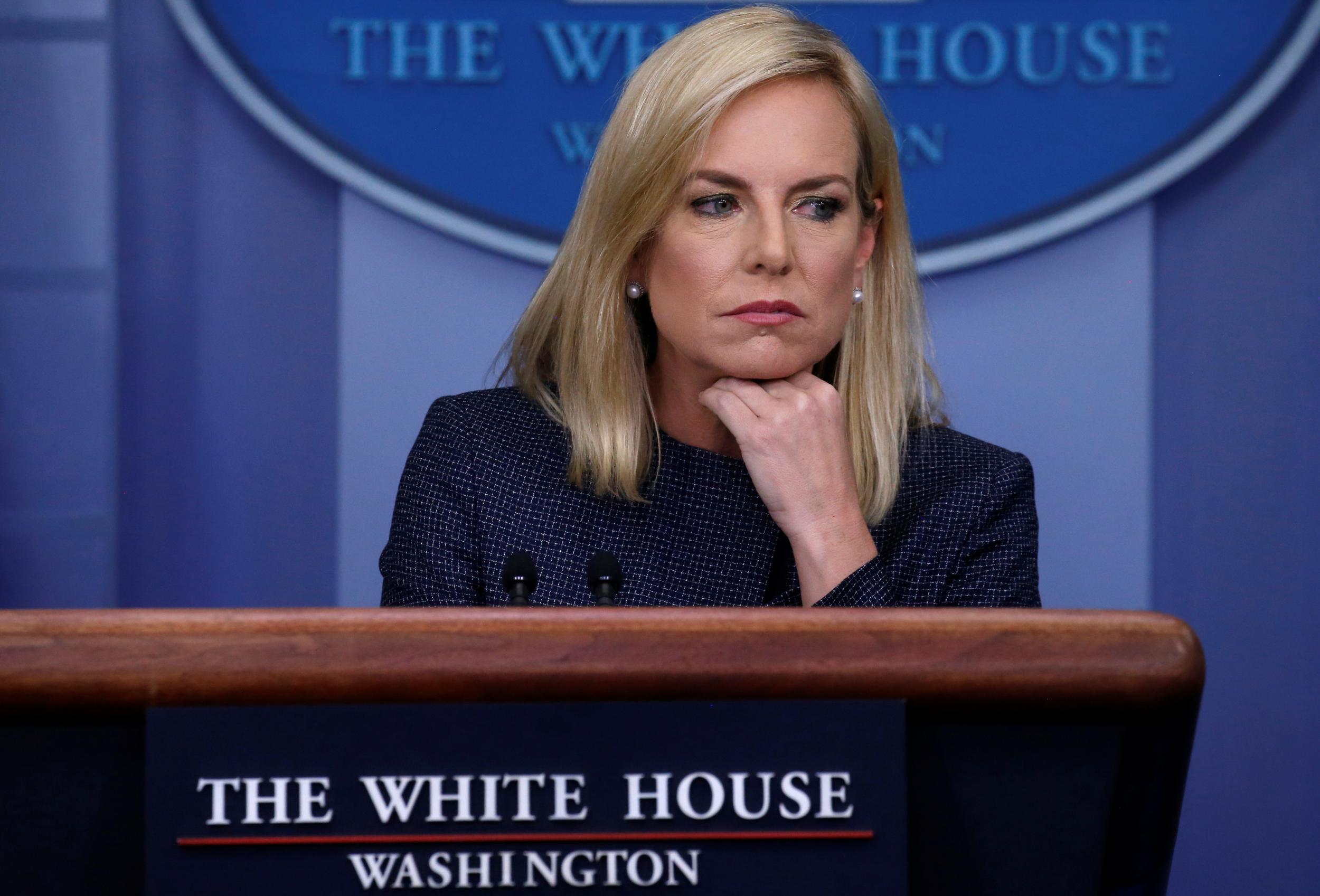 Kirstjen Nielsen, secretary of homeland security