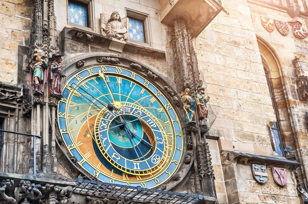 Marvel at the Old Town’s astronomical clock