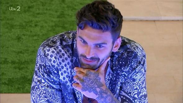 Adam Collard on ‘Love Island’ in 2018