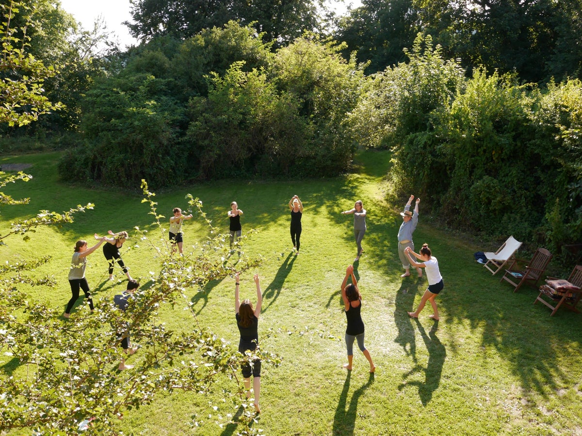 Quadrangle runs yoga retreats in the Kentish countryside