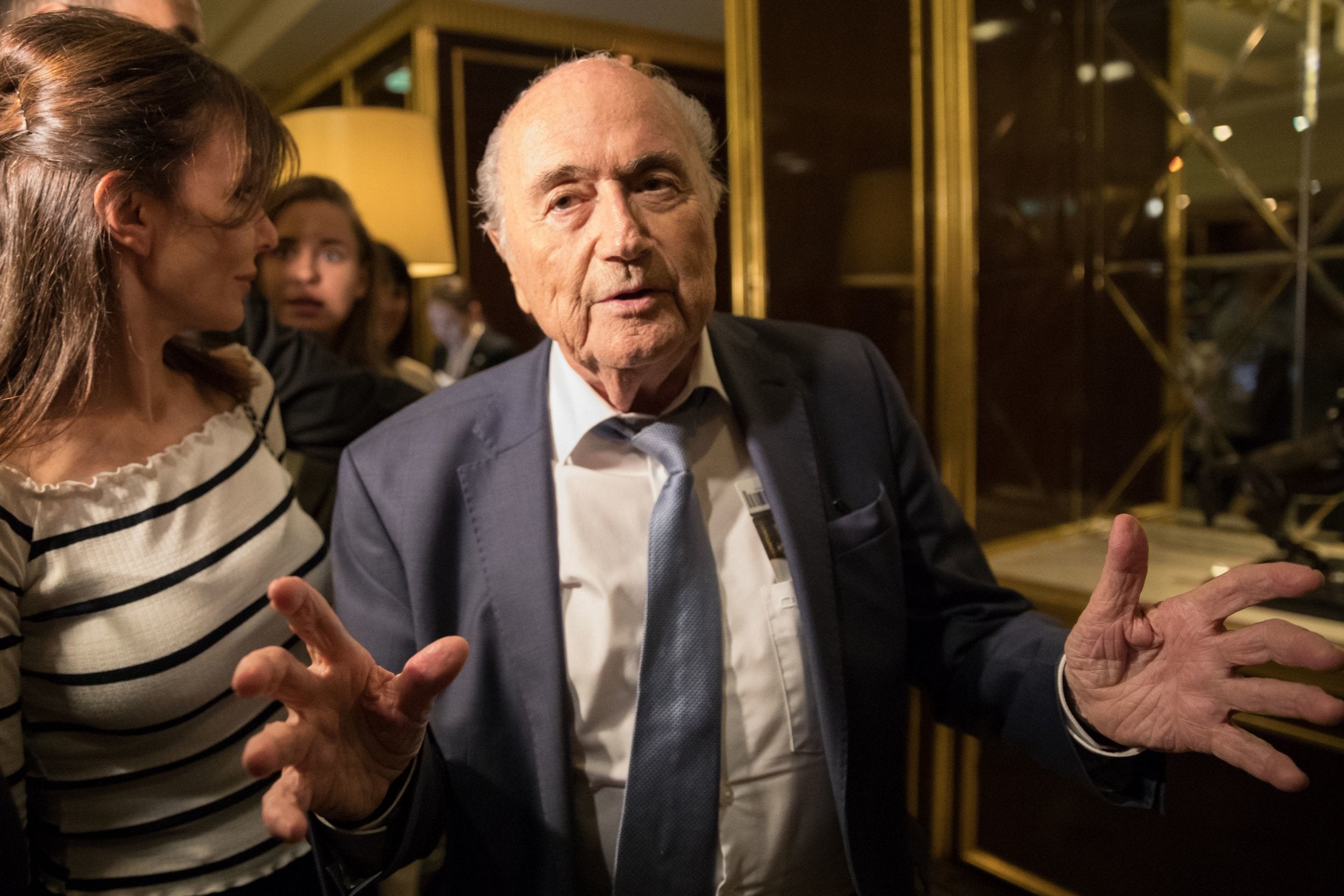 Blatter remains banned from all football-related activities