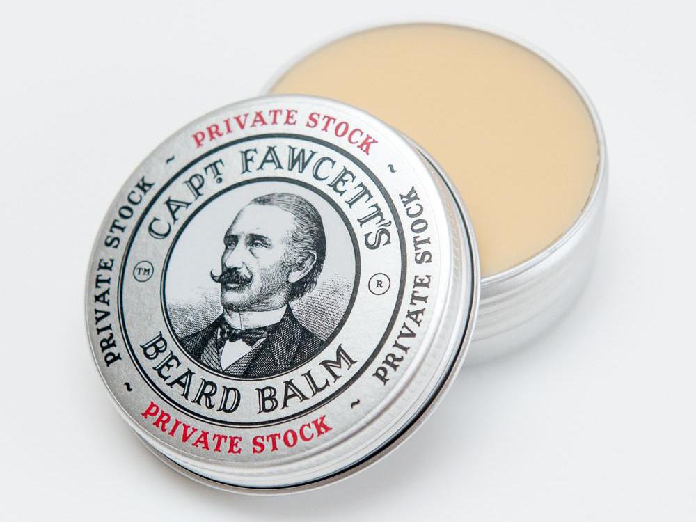 Captain Fawcett, Private Stock Beard Balm, £15, Selfridges