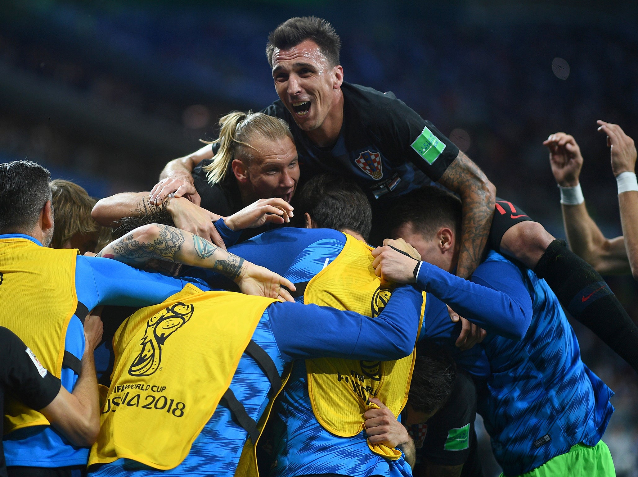 Croatia fully deserved their three goal victory