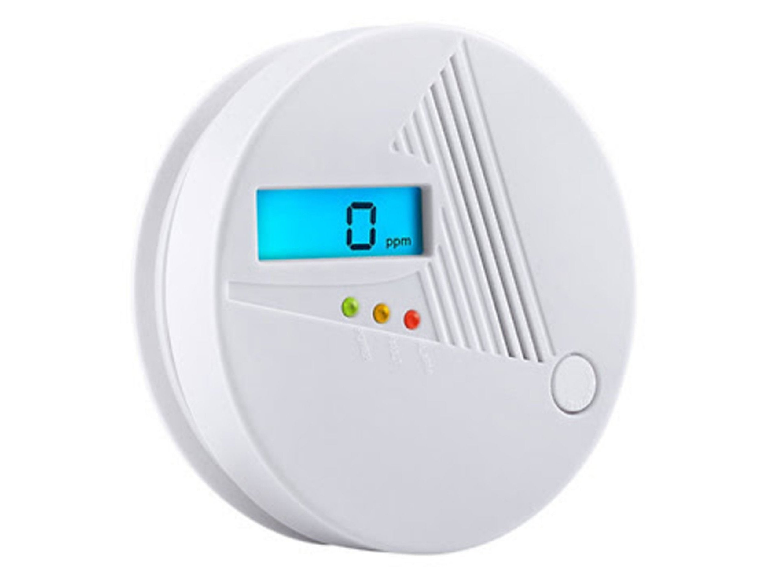 A Topolek GEHS007AW carbon monoxide alarm, costing £14.99 and listed as a bestseller on Amazon, which failed safety tests