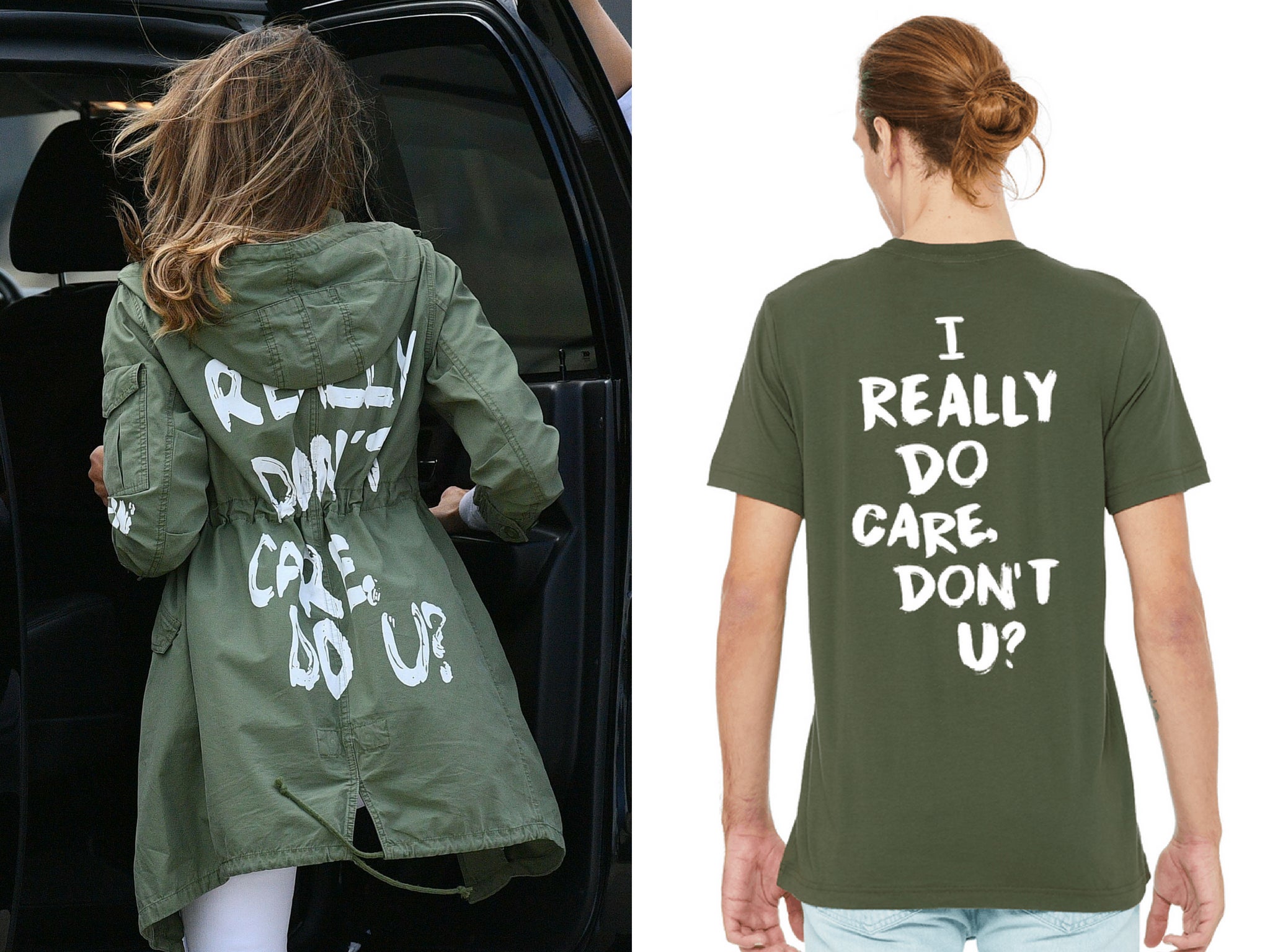 Clothing company PSA's own take on the first lady's jacket