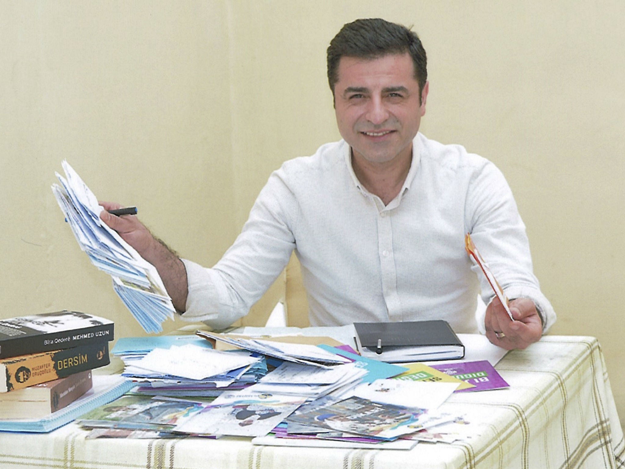 Selahattin Demirtas writes a letter from prison